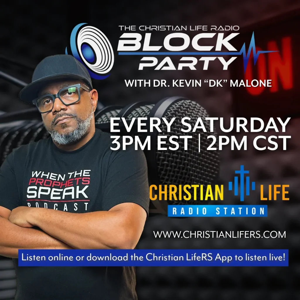 The Block Party with Dr. DK Flyer